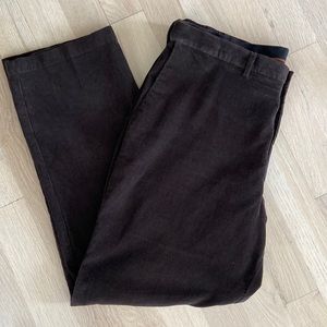 Haggar Corduroy Flat Front Pant